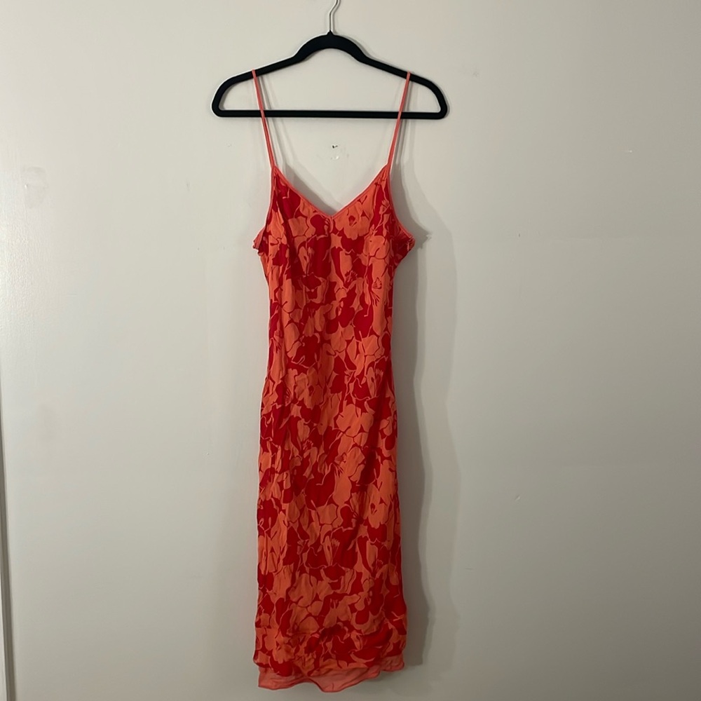 American Eagle Outfitters Floral Spaghetti Strap Dress